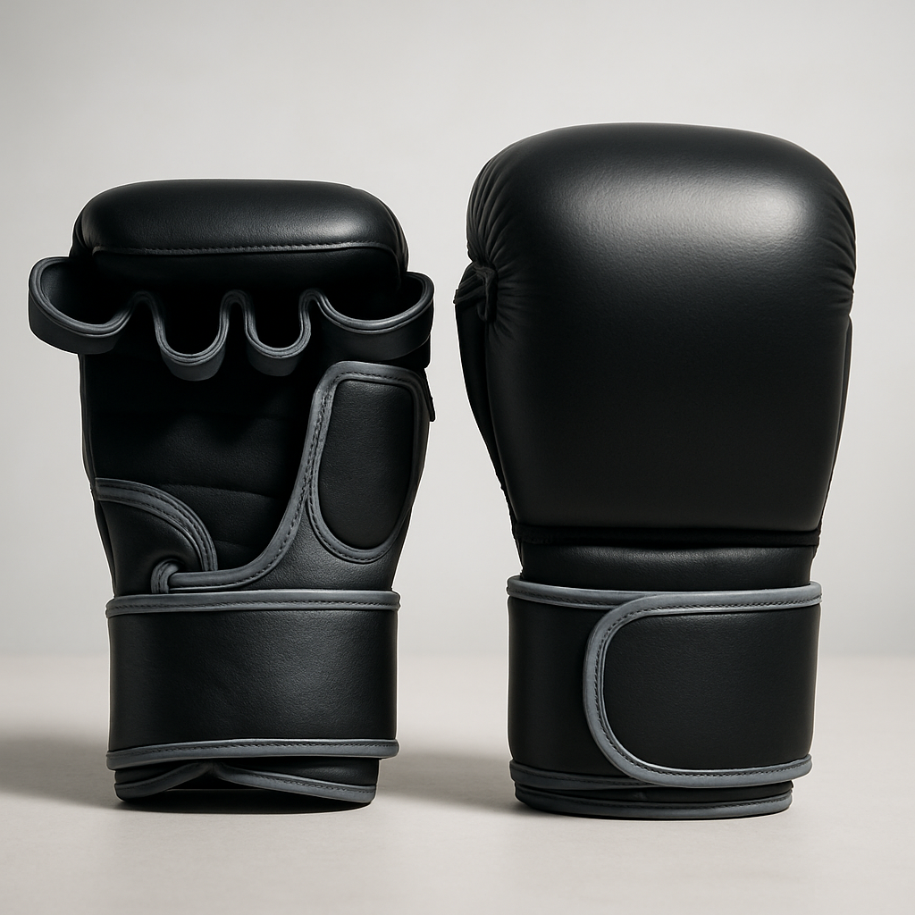private label boxing gloves 16oz leather lace up