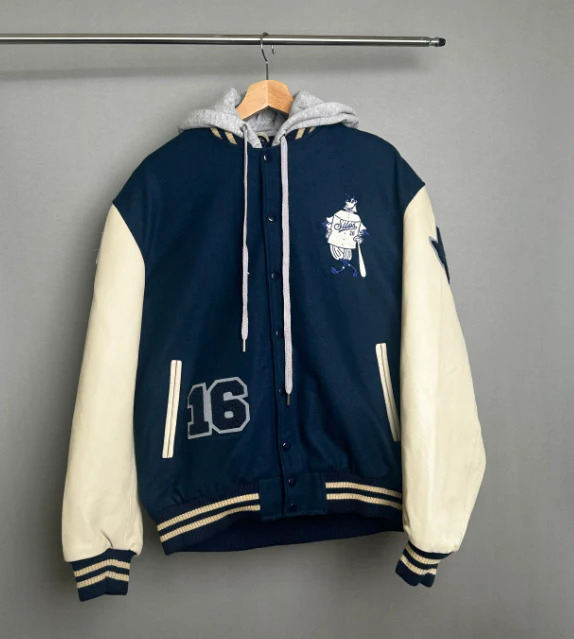custom letterman fleece body