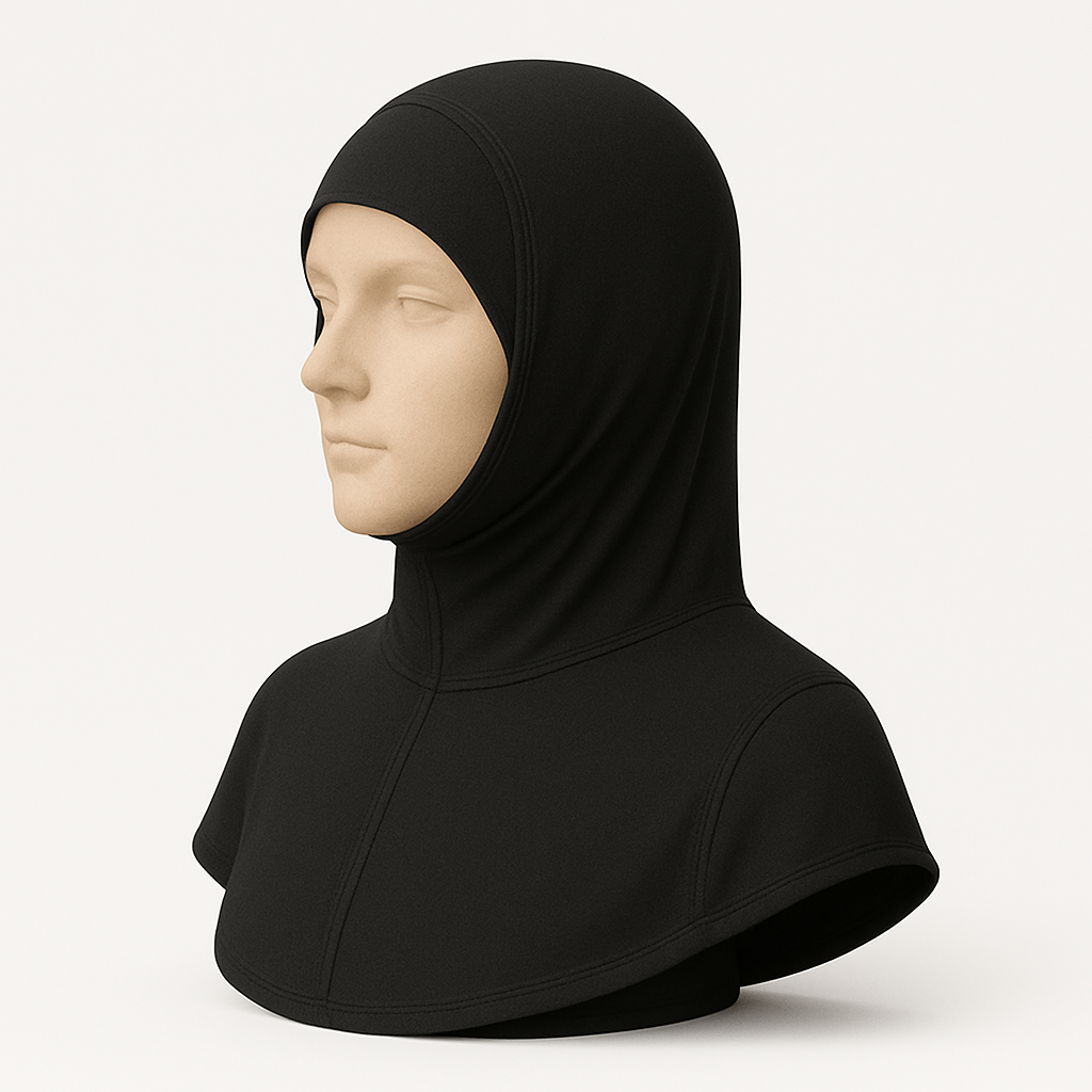 sports hijab with neck coverage Zrvia