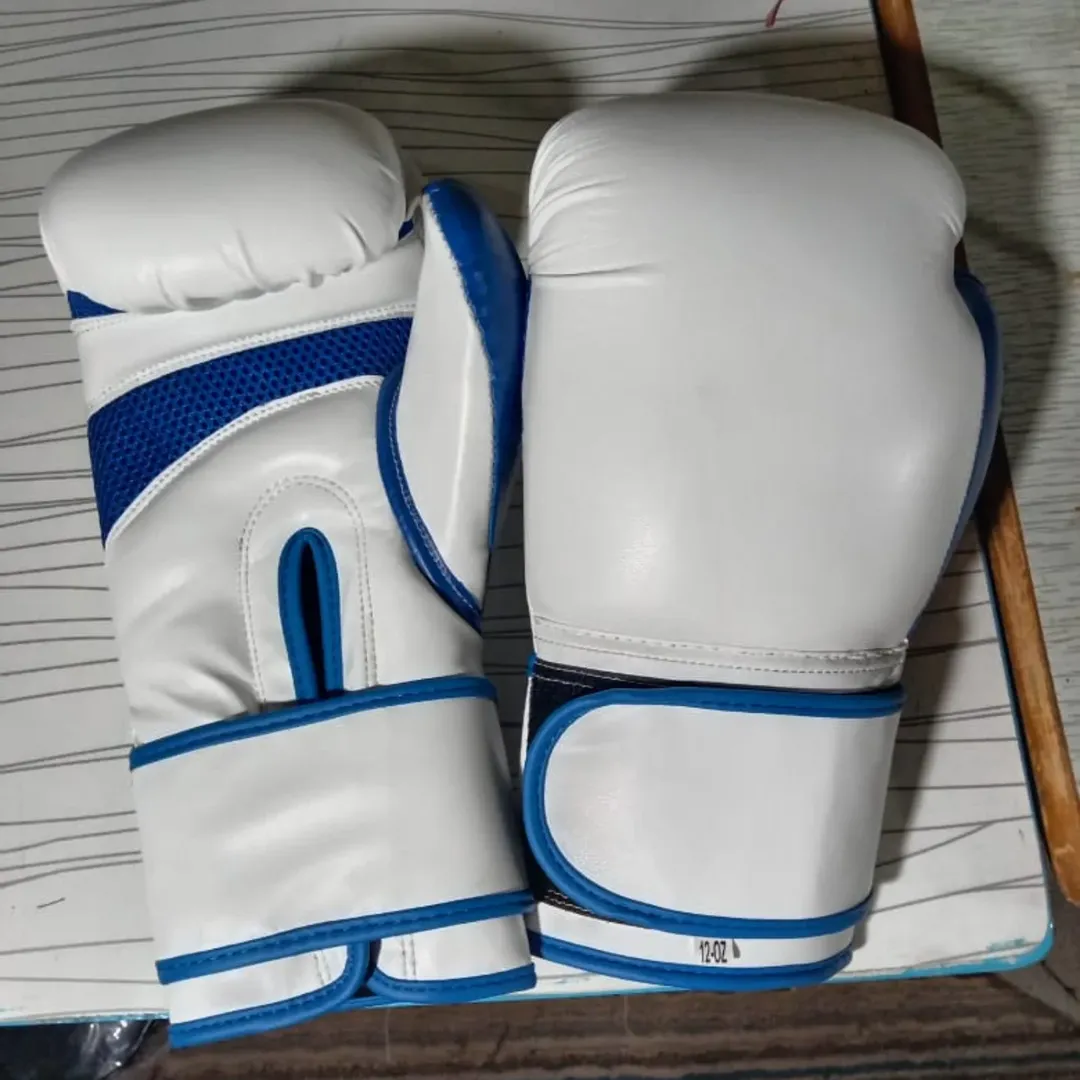 custom boxing gloves 12oz PU velcro