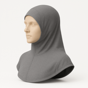 grey sports hijab