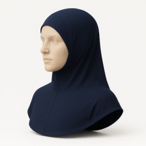 navy blue sports hijab